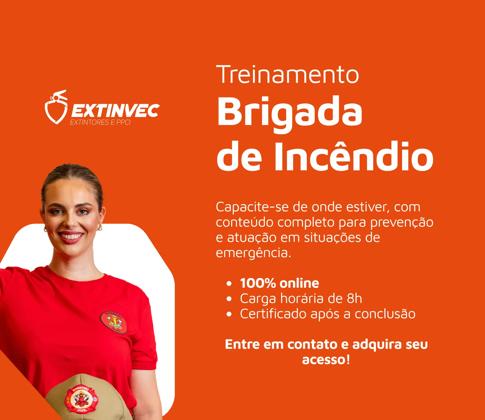 Brigada de Incêndio – Nível Básico | 8 horas